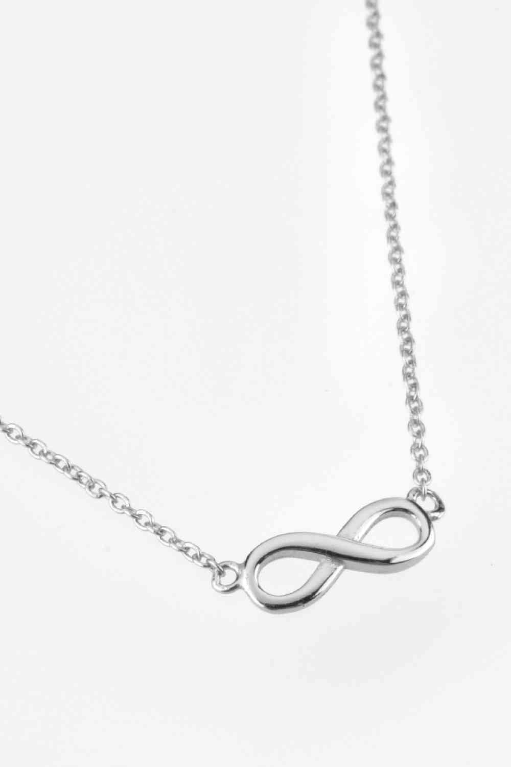 Figure 8 Lobster Clasp 925 Sterling Silver Necklace