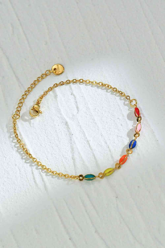 Multicolored Stainless Steel Bracelet