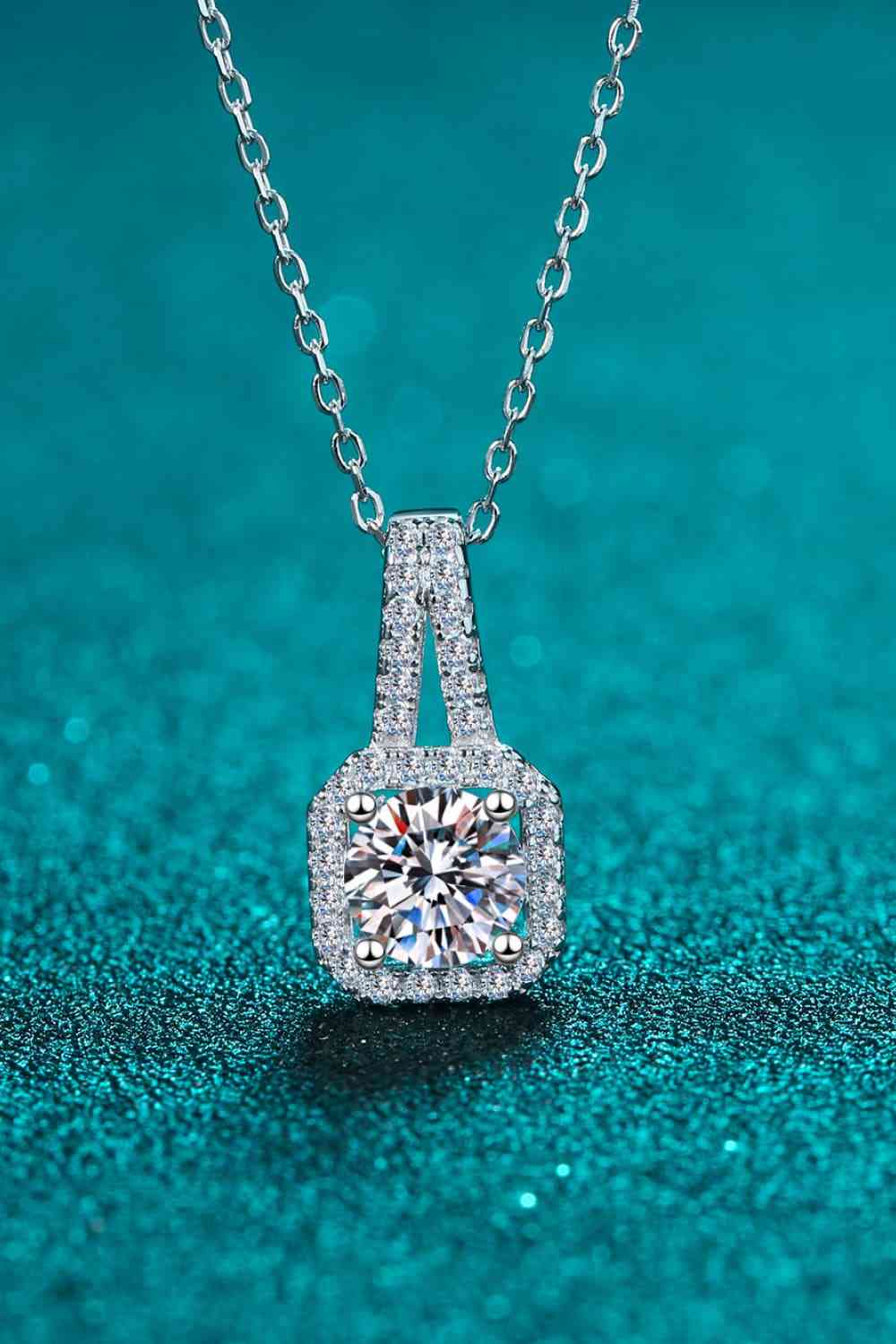 Moissanite 925 Sterling Silver Necklace