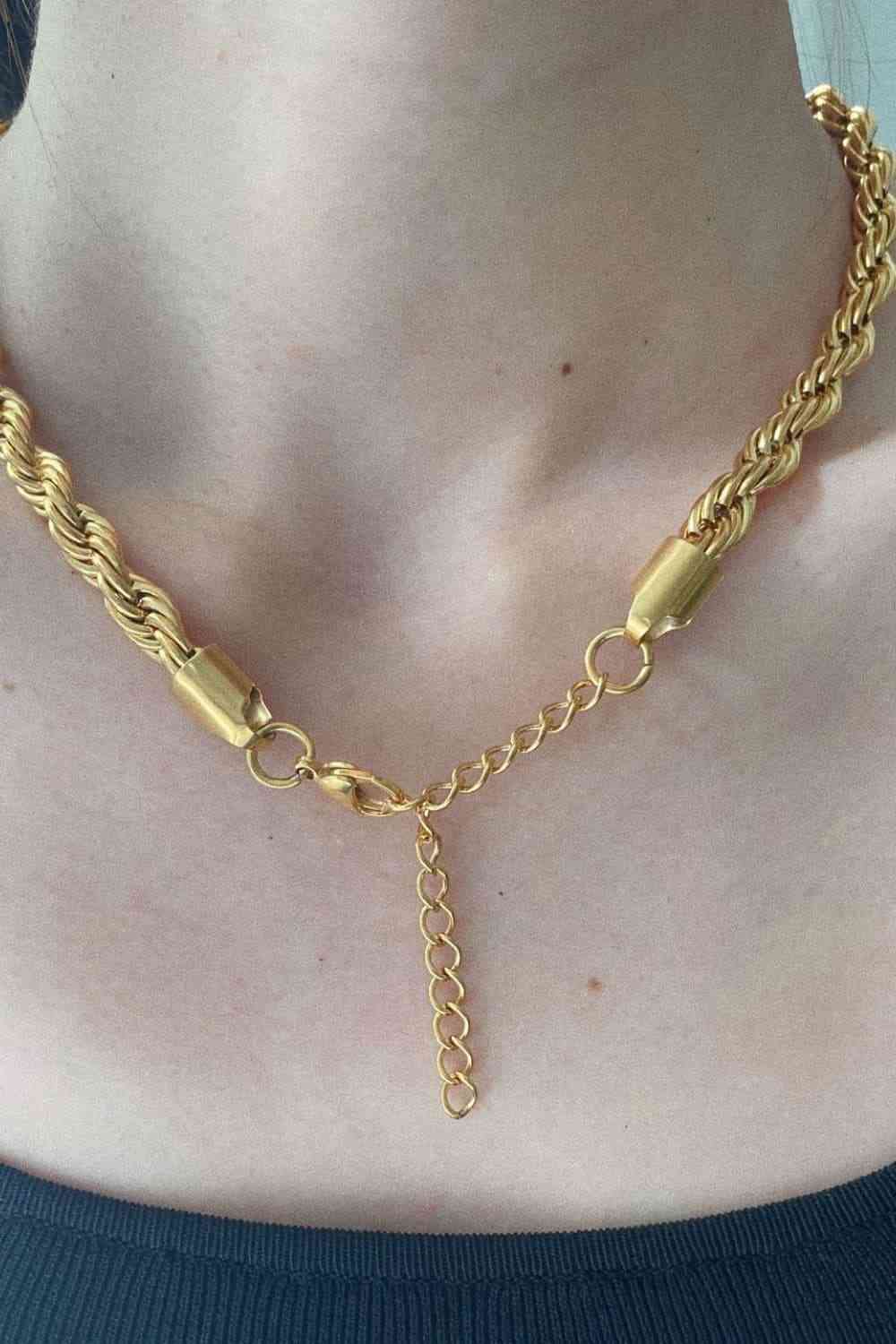 18K Gold-Plated Necklace