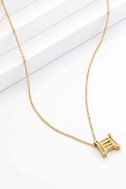 18K Gold Plated Constellation Pendant Necklace