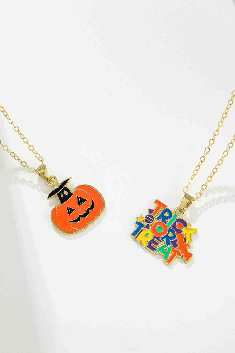 Two-Piece Halloween Theme Necklace Set